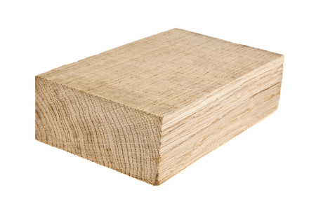 wooden board isolated on white backgroundの写真素材
