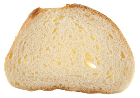 bread isolated on white backgroundの写真素材