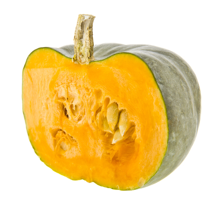 pumpkin isolated on white backgroundの写真素材