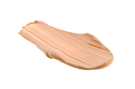 Concealer isolated on whiteの写真素材