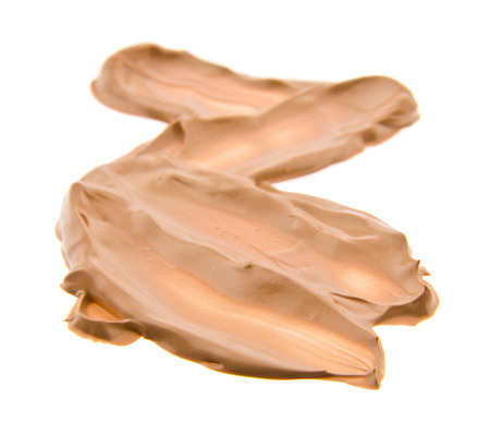 Concealer isolated on whiteの写真素材