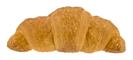 Croissants isolated on whiteの写真素材