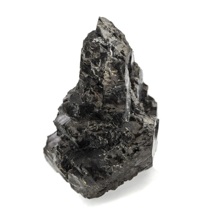 coal isolated on white backgroundの写真素材