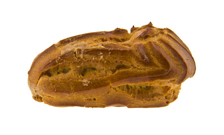 eclairs isolated on white backgroundの写真素材