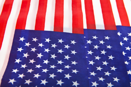 USA flag texture as backgroundの写真素材