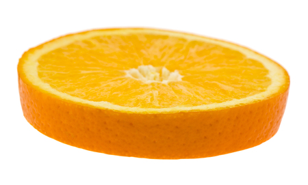 oranges isolated on white backgroundの写真素材