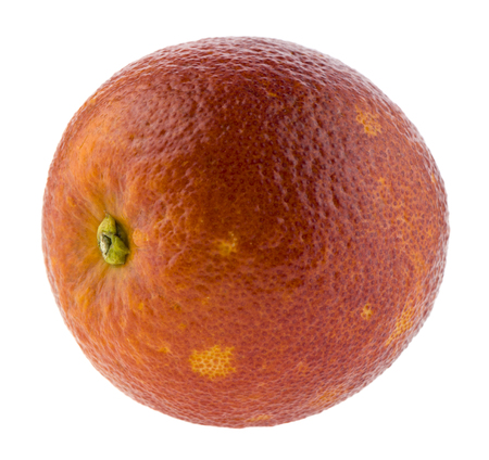 orange isolated on white background close upの写真素材