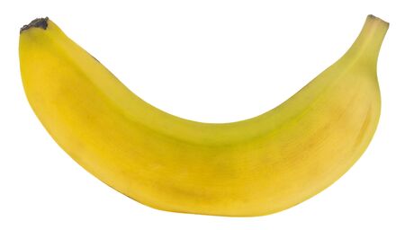 Banana isolated on white background.の写真素材
