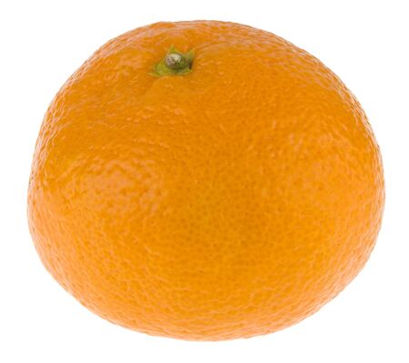 Mandarin isolated on a whiteの写真素材