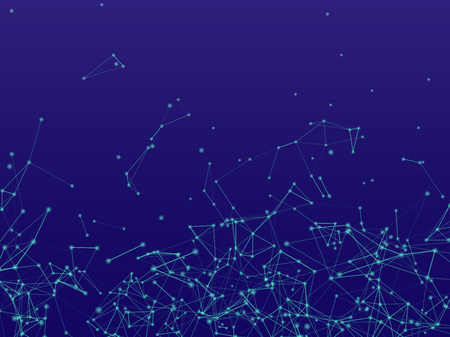 Natural Green bokeh backgroundのイラスト素材