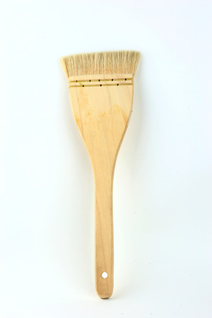 Converting wood watercolor white backdrop.の写真素材