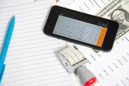 Financial accounting  analysisの写真素材