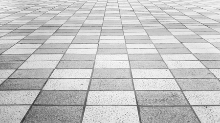 Glay Chess tile floorの写真素材