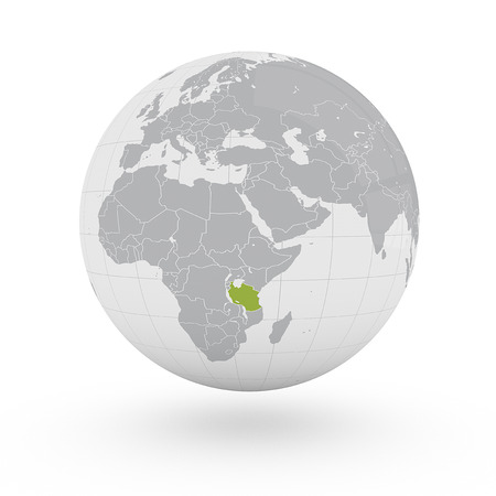 Globe Africa Tanzaniaの写真素材