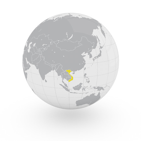 Globe Asia Vietnamの写真素材