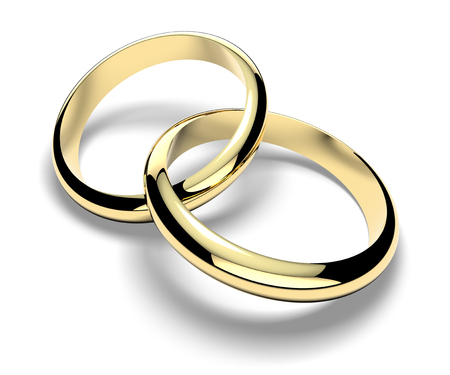 Rings, wedding rings, marriage, family, loveの写真素材