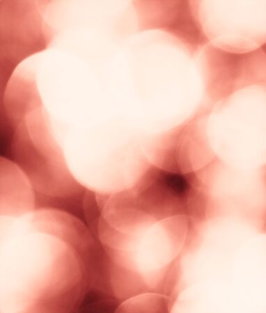 Bokeh red background, abstract light and colorsの写真素材