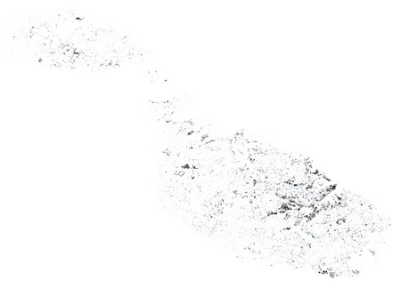 Streets of Malta state, city map, Gozo. Satellite view. Street and building. Surrounding areaのイラスト素材