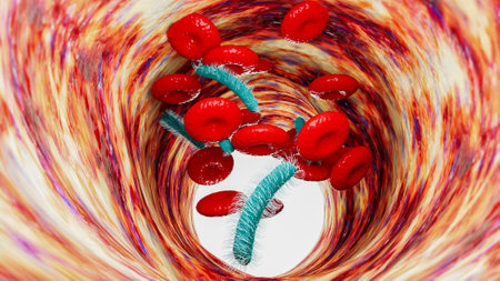Blood flow, vein and red blood cells and presence of sepsis. It is a potentially life-threatening...