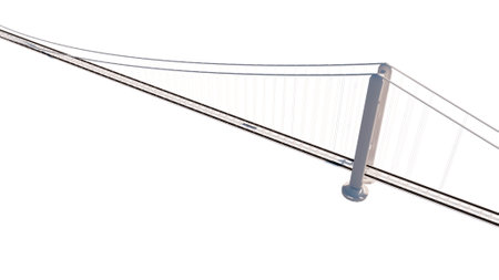 Bridge over the Strait of Messina, design and architecture, study of the deck, towers and...