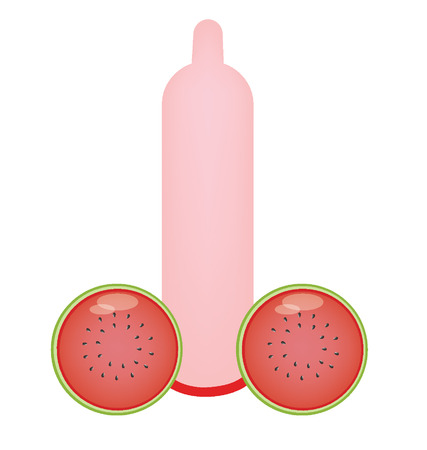 Condom vector illustrationのイラスト素材