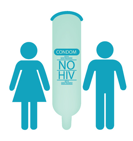 Sex, Cartoon, Condom vector illustrationのイラスト素材