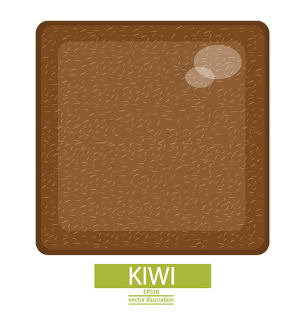 Kiwi fruits vector illustrationのイラスト素材