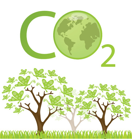 Green concepts, save world vector illustrationのイラスト素材