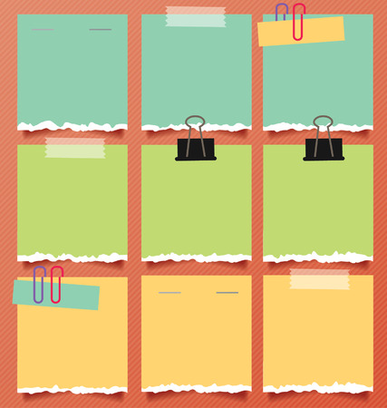 paper vector illustrationのイラスト素材