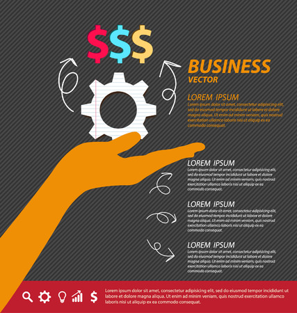 Business concept vector illustrationのイラスト素材