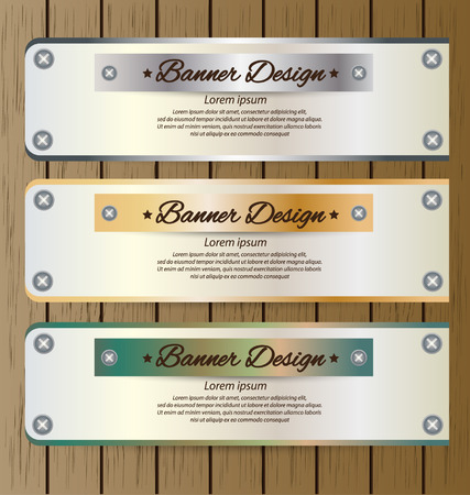 Design template banners setのイラスト素材