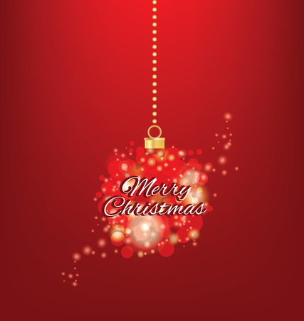 Merry Christmas greeting cardのイラスト素材