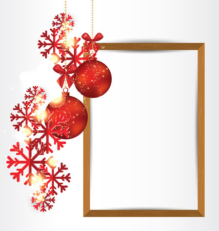 Christmas Greeting Card. Vector illustration.のイラスト素材