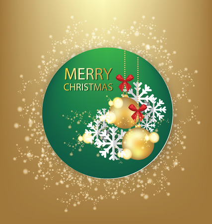 Christmas Greeting Card. Vector illustration.のイラスト素材