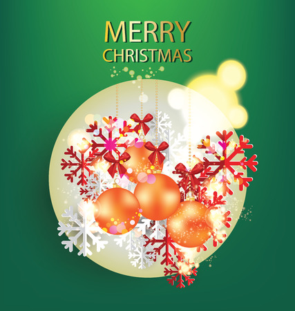 Christmas Greeting Card. Vector illustration.のイラスト素材