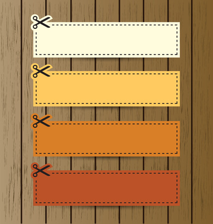 Coupon sale, offers and promotions vector template.のイラスト素材