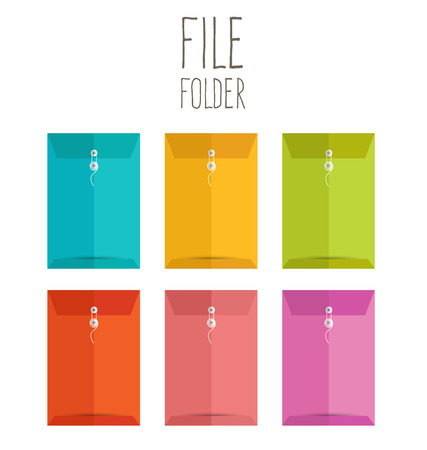 Collection of Envelope vector illustrationのイラスト素材