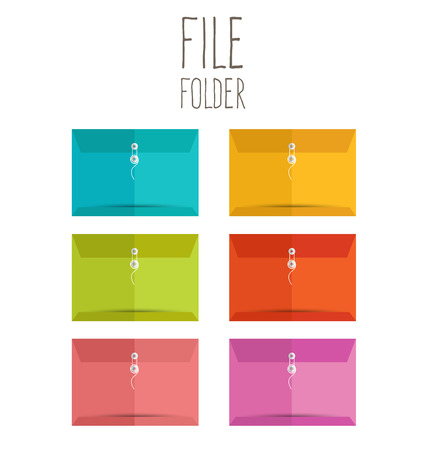 Collection of Envelope vector illustrationのイラスト素材