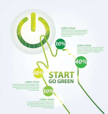 Ecology concept. save world vector illustration.のイラスト素材