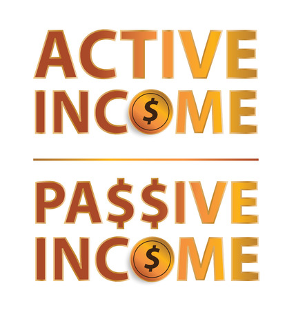 Financial and business concept. vector illustration.のイラスト素材