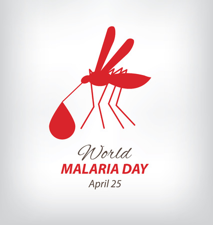 World Malaria Day. vector illustration.のイラスト素材