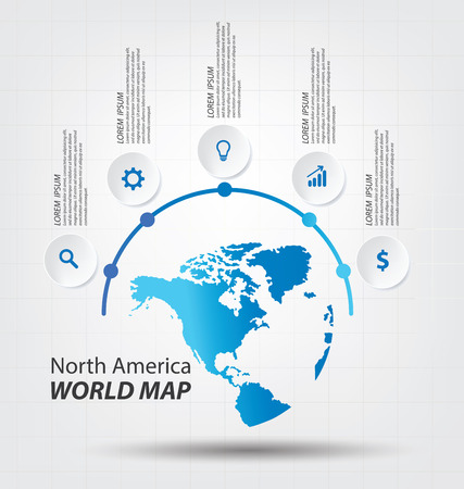 World Mapのイラスト素材