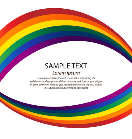 rainbow colors. vector background.のイラスト素材