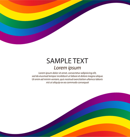 rainbow colors. vector background.のイラスト素材
