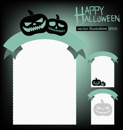 Halloween vector illustration.のイラスト素材