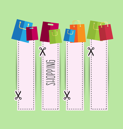 Coupon sale, offers and promotions vector template.のイラスト素材