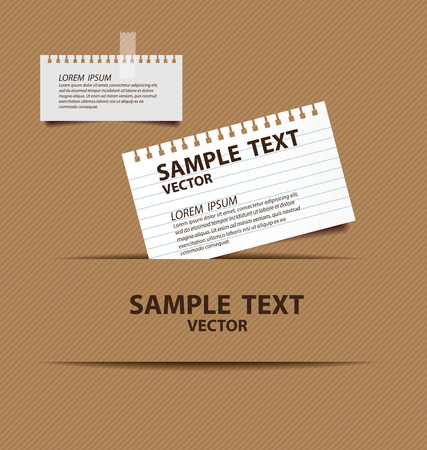 paper vector illustrationのイラスト素材