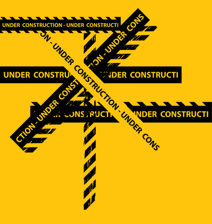 under construction background vector illustrationのイラスト素材
