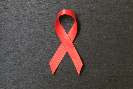 Red Ribbon. Aids Awareness.の写真素材