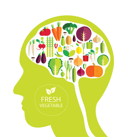 vegetables vector illustrationのイラスト素材